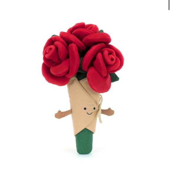 Jellycat amuseable bouquet of roses 12 inch - Picture 3 of 3